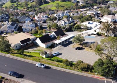 marin aging and disability institute campus aerial view