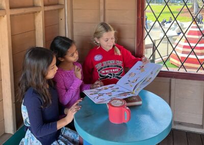 magical bridge accessible playground hut